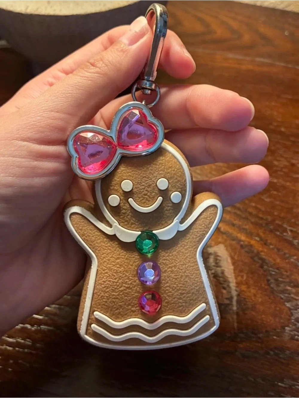 Bath & Body Works Gingerbread Girl Hand Sanitizer Holder